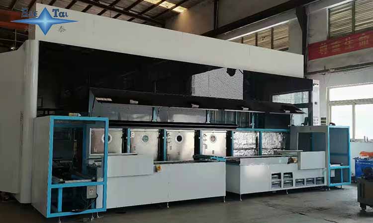 全自動(dòng)超聲零件清洗機(jī)設(shè)備帶沖洗漂干 全自動(dòng)超聲零件清洗機(jī)設(shè)備帶沖洗漂干